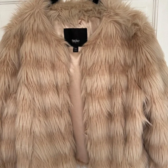Mossimo Faux Fur Pink Jacket - Picture 2 of 16